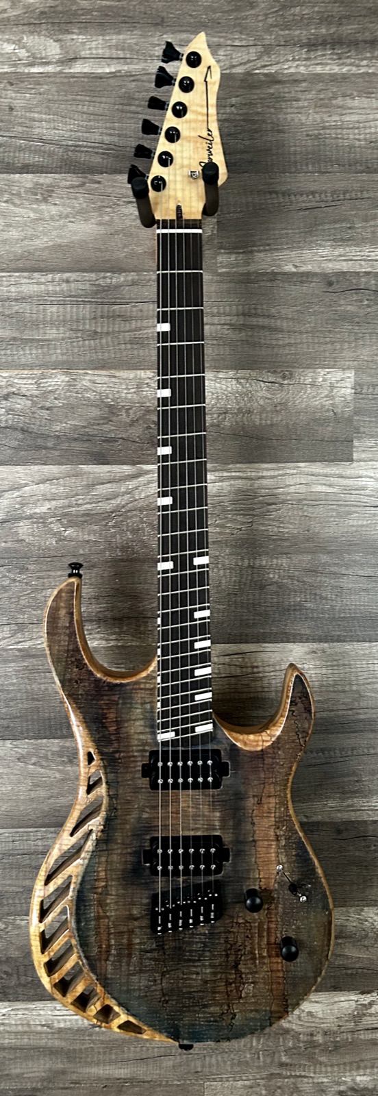 Spalted Maple Multiscale full body front view