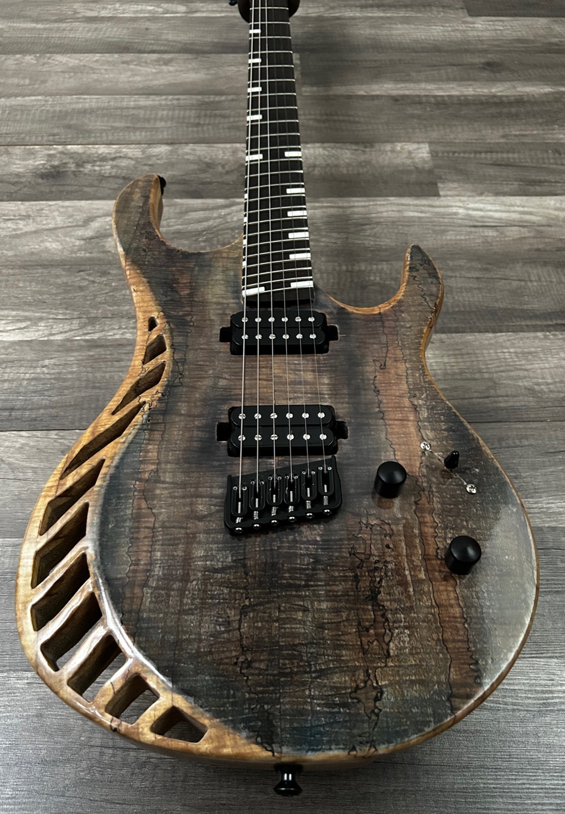 Spalted maple multiscale